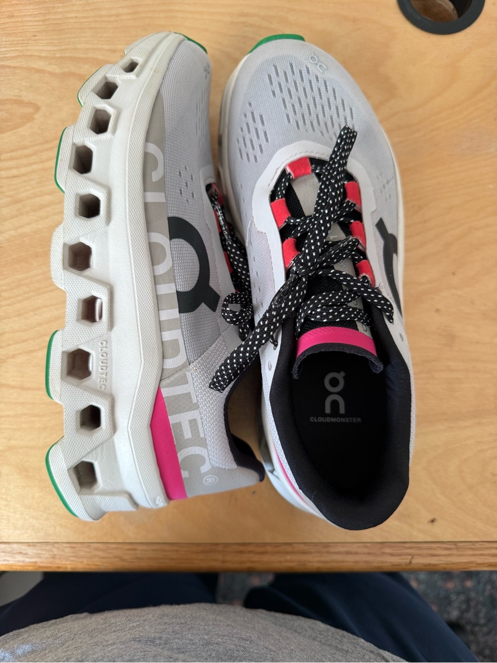 On Cloudmonster women’s  7.5 shoes